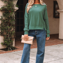  Noah Ribbed Drop Shoulder Sweatshirt