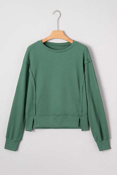 Noah Ribbed Drop Shoulder Sweatshirt