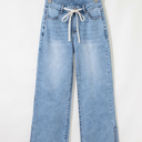  Noah Rise Drawstring Casual Jeans
