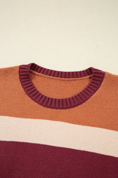 Noelle Checkered Knitted Sweater