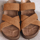  Noor Hollowed Slip On Slippers