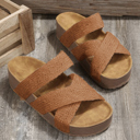  Noor Hollowed Slip On Slippers