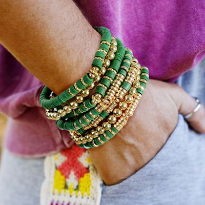 Noor Layered Beaded Bracelet Set