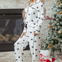  Nora Print Two Piece Sleepwear