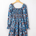  Norava Ruffled Sleeve Floral Dress