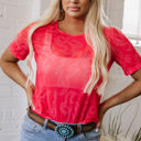  Nori Western Girls Mesh Top