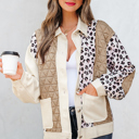  Novaza Quilted Patchwork Front Jacket