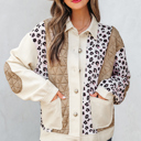  Novaza Quilted Patchwork Front Jacket