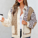 Novaza Quilted Patchwork Front Jacket