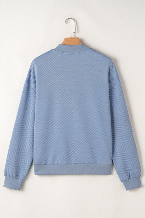 Nylah Stand Zipper Bomber Jacket