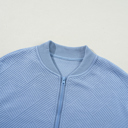  Nylah Stand Zipper Bomber Jacket