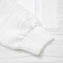  Nyomi Color Textured Zip Pullover