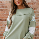  Oaklee Relaxed French Terry Top