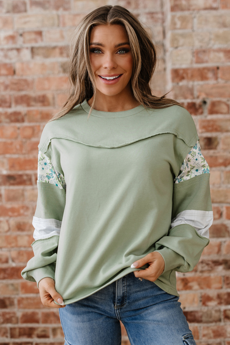 Oaklee Relaxed French Terry Top