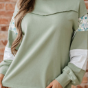  Oaklee Relaxed French Terry Top