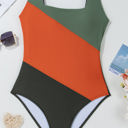  Oakleigh Padded Square Neck One Piece Swimsuit