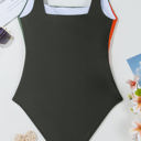  Oakleigh Padded Square Neck One Piece Swimsuit