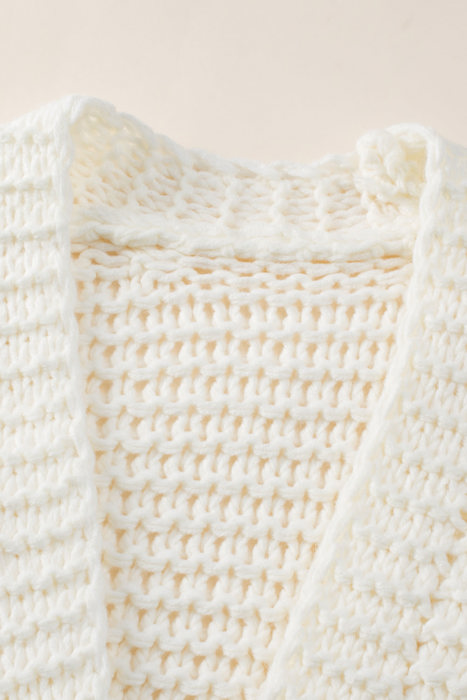 Oakley Shoulder Puff Sleeve Cardigan