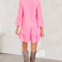  Oaklynn Tiered Flowy Mini Dress