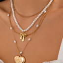  Ocean Pearl Beading Multilayer Necklace