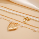  Ocean Pearl Beading Multilayer Necklace