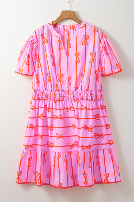 Octavia Plus Size Bow Tastic Dress