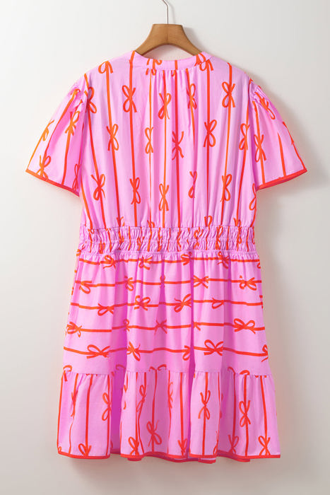 Octavia Plus Size Bow Tastic Dress