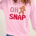 Pink XL OH SNAP Sweatshirt