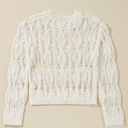  Olivia Crochet Loose Fit Sweater