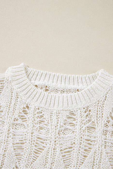 Olivia Crochet Loose Fit Sweater