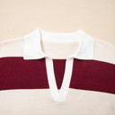  Olivia Knitted Polo Collar Sweater