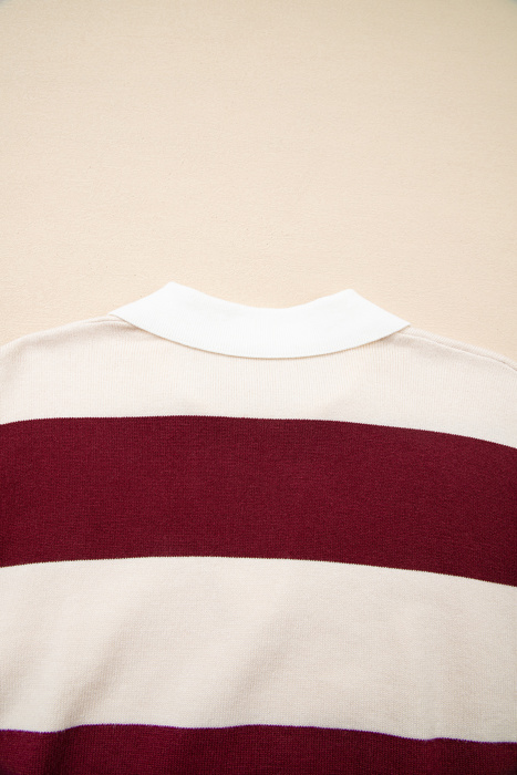 Olivia Knitted Polo Collar Sweater