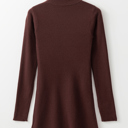  Olivia Mock Side Slit Sweater