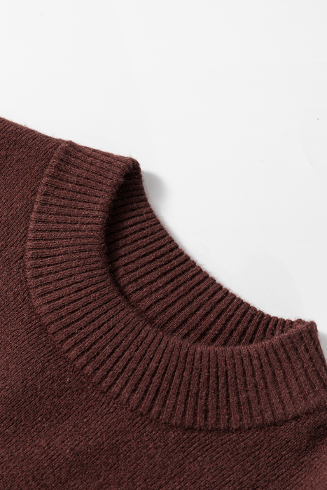 Olivia Mock Side Slit Sweater
