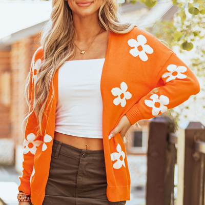 Olivia Open Front Loose Cardigan