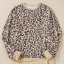 Parchment Large Olivia Parchment Print Sweatshirt