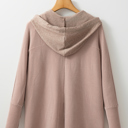  Olivia Patchwork Corded Drawstring Hoodie