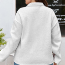  Olivia Patchwork Zipped Collar Pullover