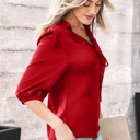  Paislee 3 4 Sleeve Blouse