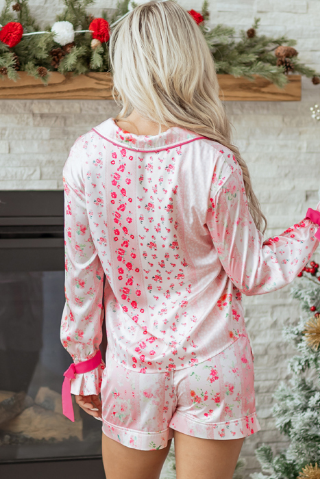 Paisley Tie 2pcs Pajama Set