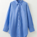  Palmer Boyfriend Chest Pocket Tunic Shirt