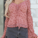  Paloma Detail Floral Lace Blouse