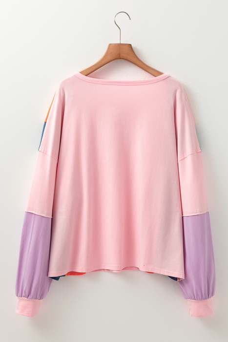 Parker Sleeve Henley top Long Sleeve Top