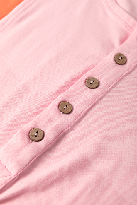 Parker Sleeve Henley top Long Sleeve Top