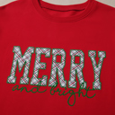  Paulina Bow Decor Christmas Sweatshirt