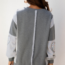  Payton Uneven Hem Chic Sweatshirt