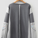  Payton Uneven Hem Chic Sweatshirt