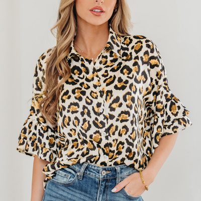 Penny 4 Sleeve Loose Shirt