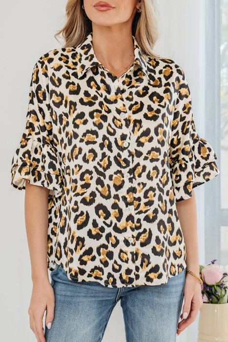 Penny 4 Sleeve Loose Shirt