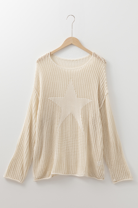 Peyton Star Pattern accent PLUS Jumper